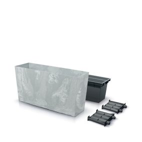 Urbi Case M Beton Hatású Virágláda 77 cm