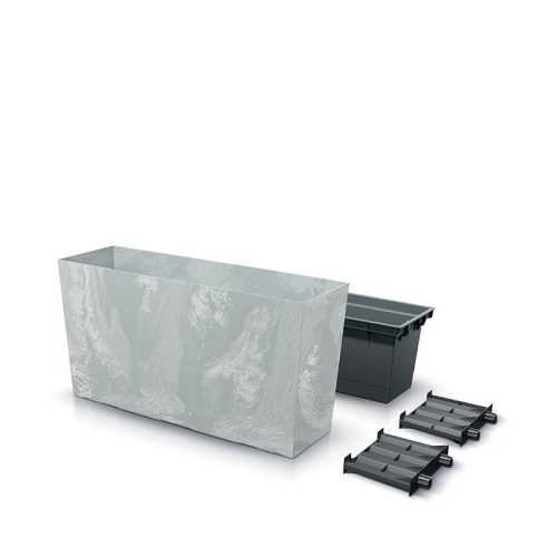 Urbi Case M Beton Hatású Virágláda 77 cm