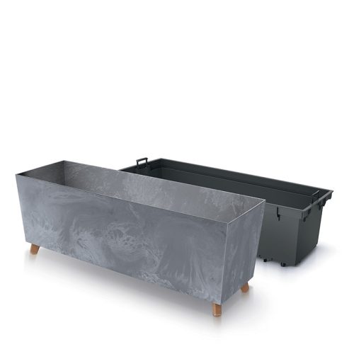 Urbi Case Beton Effect N Hosszúkás Virágláda Marengo 770