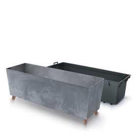 Urbi Case Beton Effect N Hosszúkás Virágláda Marengo 770