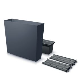 Urbi Case T Antracit Térelválasztó Virágláda 770