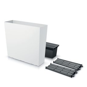 Urbi Case T Fehér Térelválasztó Virágláda 77 cm