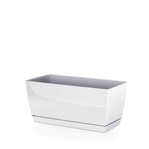 Coubi Case P Fehér Téglalap Alakú Virágtartó Láda 24 cm csomag