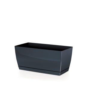 Coubi Case P Téglalap Alakú Műanyag Virágláda Grafit 39 cm