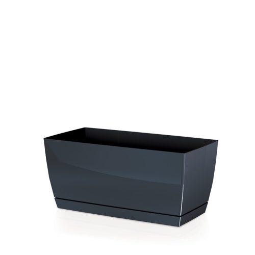 Coubi Case P Téglalap Alakú Műanyag Virágláda Grafit 39 cm
