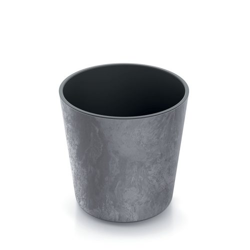 Urbi Round Beton Hatású Kaspó - Marengo - 25 cm