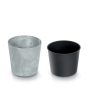 Urbi Round Beton Hatású Kaspó - Marengo - 25 cm