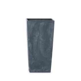Urbi Square Beton Hatású Kaspó - Antracit - 24 cm