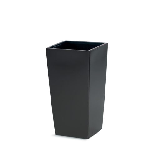 Urbi Square Antracit Magas Kaspó 29,5 cm