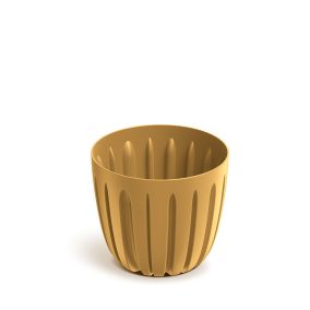 Wario Bordázott Mustársárga Kaspó 16,8 cm