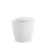 Wheaty Kötött Mintás Virágcserép Fehér 12,8 cm