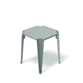 Lottie Hatszögletű Kerti Asztal Fenyőzöld 40 cm