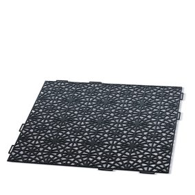 Mosaic Dekorációs Járófelület Rács Fekete 397