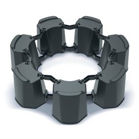   Waterform Modular Basecan Esővízgyűjtő Tartály Alátét Szett - Antracit