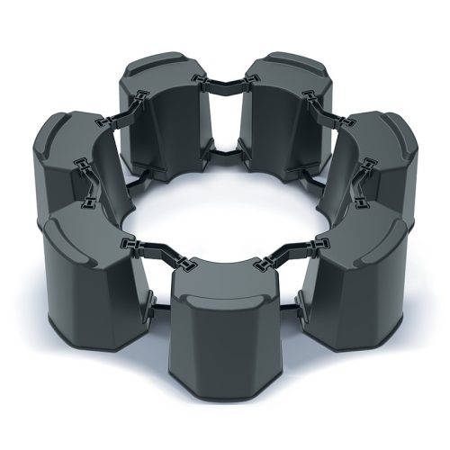 Waterform Modular Basecan Esővízgyűjtő Tartály Alátét Szett - Antracit