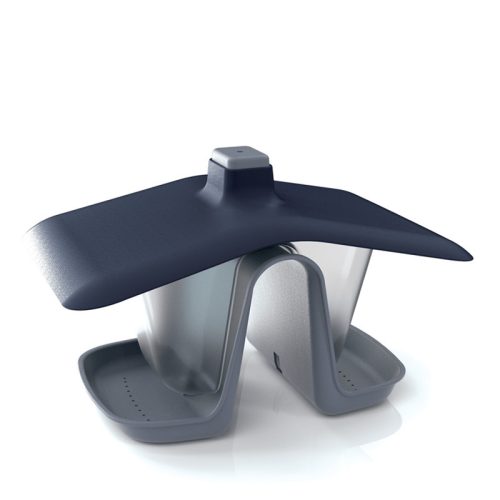 Birdyfeed Double Kétkamrás Madáretető Szürke Kőhatású 280mm