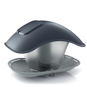 Birdyfeed Square Madáretető Kőszürke