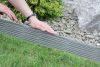 Garden Border Műanyag Kerti Szegély Kőszürke 390 cm