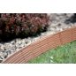 Garden Border Műanyag Kerti Szegély Kőszürke 390 cm