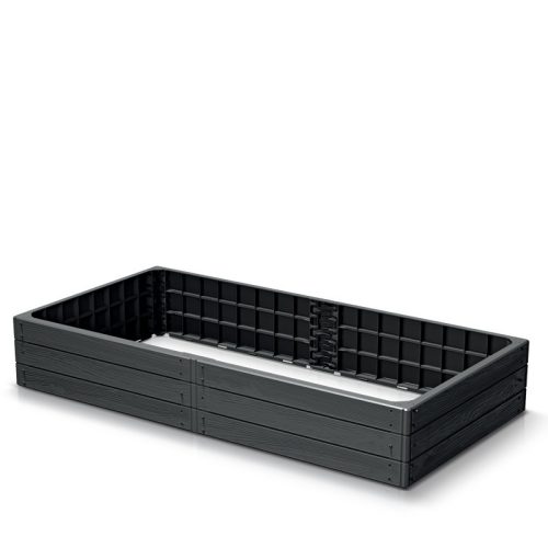 Base Woody Antracit Kerti Magaságyás 149 cm