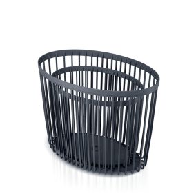 Prosperplast Clubo Dekoratív Tárolókosár Szett Antracit