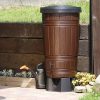 Woodcan Esővízgyűjtő Tartály Barna 265L Fa Hatású csomag