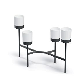   Prosperplast Bloomie Stand Többszintes Virágtartó Állvány Fehér 125 cm