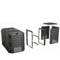 Prosperplast Module Compogreen 800L Műanyag Komposztáló Fekete
