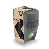 Sortibox SET4 Szelektív Hulladékgyűjtő Rendszer Kőszürke