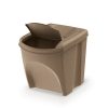 Sortibox ECO Wood Szelektív Hulladékgyűjtő Rendszer Natúr-Eco