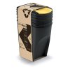 Sortibox Szelektív Hulladékgyűjtő Rendszer Fekete 25L