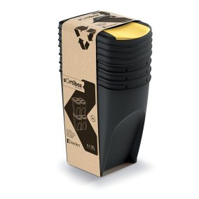 Sortibox 392 Szelektív Hulladékgyűjtő Rendszer Fekete