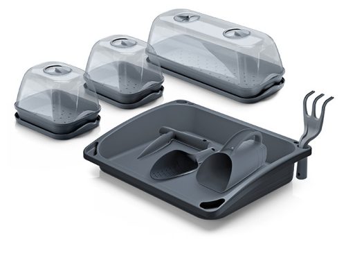 Respana Asztali Palántanevelő Készlet Antracit