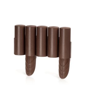 IPALPLUS Kerti Szegély Paliszád Barna 235 cm Fahatású