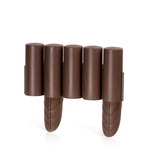 IPALPLUS Kerti Szegély Paliszád Barna 235 cm Fahatású