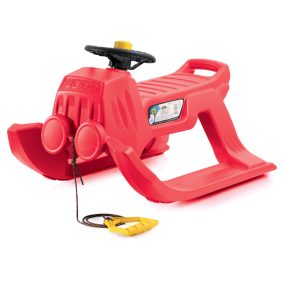 Prosperplast Jepp 800 Korall Műanyag Bob Szánkó Kormánnyal