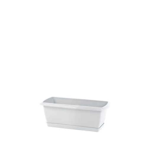 Respana Set Fehér Műanyag Balkonláda 39 cm
