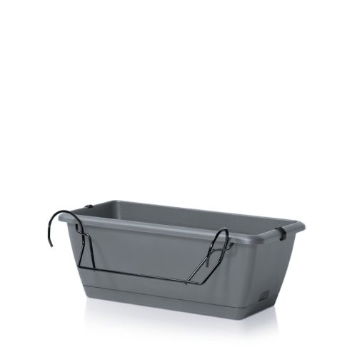 Respana Easycare Erkélyláda 40 cm Kőszürke
