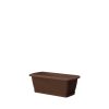 Respana Set Műanyag Balkonláda Barna 49 cm