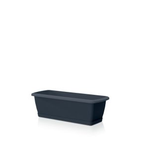 Respana Set Antracit Műanyag Balkonláda 49 cm