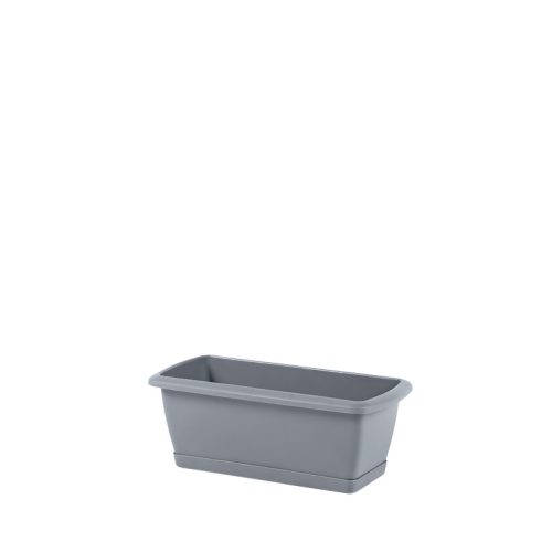 Respana Erkélyes Virágláda Szett Kőszürke 78 cm