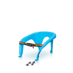 Seat 3 Műanyag Szánkó Háttámla Kék Biztonsági Övvel