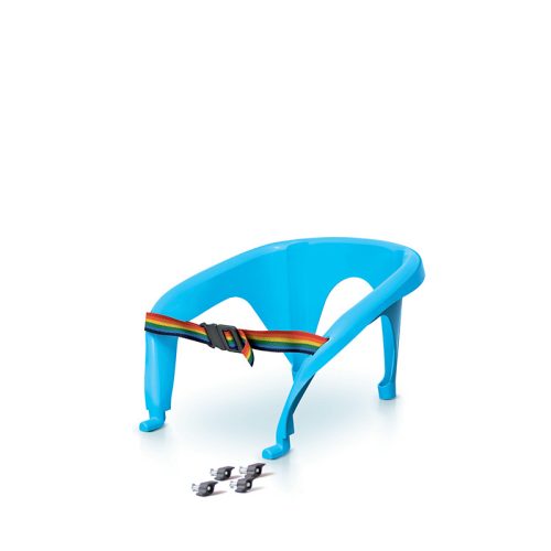 Seat 3 Műanyag Szánkó Háttámla Kék Biztonsági Övvel