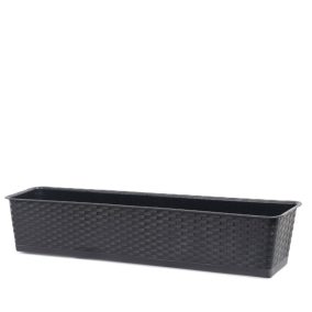 Ratolla Case P Rattan Hatású Balkonláda Umbra 78 cm
