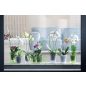 Coubi Decor Orchidea Tartó Rúd Rózsaszín 40 cm