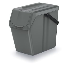 Sortibox Szelektív Hulladékgyűjtő Tároló Kőszürke 25L