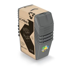 Sortibox Szelektív Hulladékgyűjtő Rendszer Szürke 25L