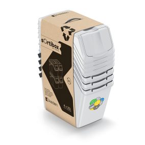 Sortibox 402 Szelektív Hulladékgyűjtő Rendszer Szürke
