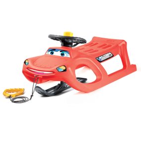 Prosperplast Zigi-Zet Control Kormányozható Szánkó Korallpiros