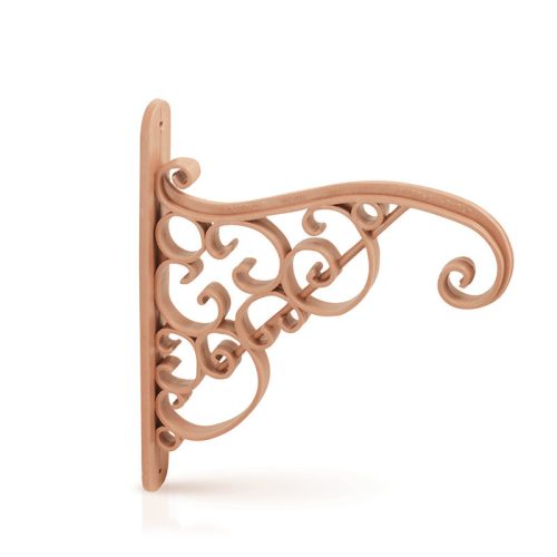 Akant Terrakotta Virágtartó Fali Konzol 200mm